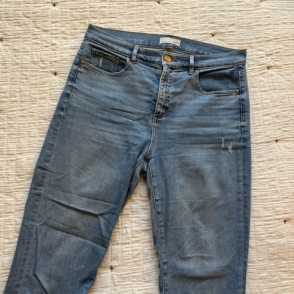Loft Kick Crop Jeans - Size 10/30